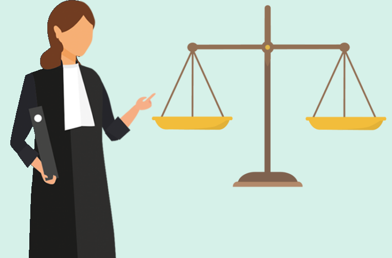 Advocaat naast een weegschaal — de Wet betaalbare huur